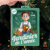 Ornement Acrylique En Forme De Boîte À Jouets Personnalisé – Cadeau De Jardinage Personnalisé Pour Jardiniers À L’Occasion D’Un Anniversaire - Cultiver La Beauté, Jour Après Jour