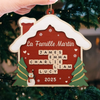 Ornement En Bois Personnalisé – Cadeaux De Noël Et D’Anniversaire Pour Maman, Papa, Frère, Sœur Et Enfants – Le Foyer Grandit Grâce À Notre Amour – Ensemble Est Le Plus Bel Endroit Qui Soit
