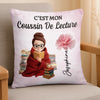 Coussin Personnalisé – Cadeaux Pour Amoureux Des Livres, Rats De Bibliothèque, Lecteurs – Là Où Les Mots Réchauffent L’Âme