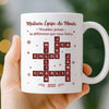 Tasse Personnalisée – Cadeaux Amusants Personnalisés Pour Collègues Et Amies De Travail – L’Esprit D’Équipe Me Donne Toujours Des Ailes
