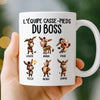 Tasse Personnalisée – Cadeaux D’Anniversaire Amusants Pour Collègues Et Amies De Travail – Ta Dose Quotidienne De Problèmes