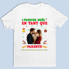 T-shirt Unisexe, T-shirt Premium, Hoodie Personnalisé Avec Photo – Cadeaux D’Anniversaire Personnalisés Pour Maman, Papa, Frère, Fils Et Fille – Mon Cœur Marche Toujours Avec Toi