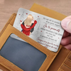 Carte Portefeuille En Aluminium Personnalisée – Cadeaux Personnalisés D’Anniversaire Et De Mariage Pour Mari Et Femme, Pour Lui Et Pour Elle – Tu Es La Plus Belle Partie De Mon Destin