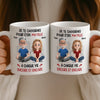 Tasse Personnalisée – Cadeaux D’Anniversaire Personnalisés Pour Maman, Papa Et Fille – Tu Fais Briller Ma Journée Rien Qu’En Étant Là