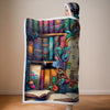 Couverture Cocooning Personnalisée, Hoodie Plaid Personnalisé – Cadeaux De Noël Littéraires Pour Amoureux Des Livres, Bookworms Et Lecteurs – Mon Genre De Retournement De Situation