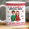 Tasse Personnalisée – Cadeaux D’Anniversaire De Mariage Pour Mari Et Femme, Pour Lui Et Pour Elle – Tu Donnes Du Sens Aux Jours Ordinaires