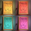 Boîte Lumineuse Avec Cadre Photo Personnalisée – Cadeau Personnalisé Pour Mari Et Femme À L’Occasion De Leur Anniversaire De Mariage – J’Appartiens À Toi, Et Tu M’Appartiens