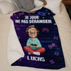 Couverture Gamer Personnalisée – Cadeaux D’Anniversaire Personnalisés Pour Gamers, Amoureux Du Jeu, Fans De Gaming Et La Famille – Entre Dans Le Royaume De La Joie