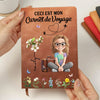 Carnet D’Écriture En Cuir Personnalisé – Cadeaux D’Anniversaire Personnalisés Pour Meilleures Amies, Famille Et Pour Vous-Même – Je Devins Ce Que J’Écris