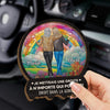 Clip Pare-Soleil De Voiture Personnalisé Avec Photo – Cadeaux D’Anniversaire Personnalisés Pour Meilleures Amies, Sœurs Et BFF – Merci D’Être Ma Thérapeute Non Rémunérée