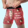 Boxer Homme Personnalisé Avec Photo – Cadeaux D’Anniversaire, De Noël Et De Mariage Pour Mari Et Femme, Pour Lui Et Pour Elle – Je Suis Ta Preuve Que Les Bonnes Surprises Existent