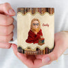 Tasse Personnalisée – Cadeaux Personnalisés Pour Amoureux Des Livres, Rats De Bibliothèque Et Lecteurs – Les Lecteurs Ne Se Sentent Jamais Seuls
