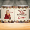 Tasse Personnalisée – Cadeaux Personnalisés Pour Amoureux Des Livres, Rats De Bibliothèque Et Lecteurs – Les Lecteurs Ne Se Sentent Jamais Seuls