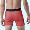 Boxer Homme Personnalisé – Cadeaux D’Anniversaire, De Noël Et De Mariage Pour Mari Et Femme, Pour Lui Et Pour Elle – J'aime Chaque Centimètre De Toi