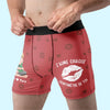 Boxer Homme Personnalisé – Cadeaux D’Anniversaire, De Noël Et De Mariage Pour Mari Et Femme, Pour Lui Et Pour Elle – J'aime Chaque Centimètre De Toi