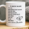 Tasse Personnalisée – Cadeaux D’Anniversaire De Mariage Pour Mari Et Femme, Pour Lui Et Pour Elle – Ton Amour Fait De Moi La Meilleure Version De Moi-Même
