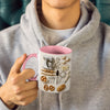 Tasse Personnalisée Bicolore – Cadeaux D’Anniversaire Pour Meilleures Amies, Sœurs, BFF – La Pâtisserie Est Mon Langage D’Amour