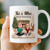 Tasse Personnalisée – Cadeaux De Noël Et D’Anniversaire Personnalisés Pour La Famille, Les Amoureux Des Chiens Et Des Chats - Ma Maison, C’est Là Où Mon Chat Et Toi Êtes