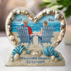 Plaque Acrylique Personnalisée En Forme – Cadeaux D’Anniversaire De Mariage Et De Mariage Pour Mari Et Femme, Pour Lui Et Pour Elle – Main Dans La Main, Vers Tous Nos Demains