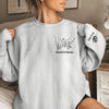 Sweat Unisexe Et Sweat À Capuche Personnalisés Avec Motif Sur La Manche – Cadeaux D’Anniversaire Et De Mariage Pour Mari Et Femme, Pour Lui Et Pour Elle – Notre Histoire Continue De S’Écrire Chaque Jour