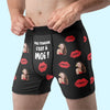 Boxer Homme Personnalisé Avec Photo – Cadeaux D’Anniversaire, De Noël Et De Mariage Pour Mari Et Femme, Pour Lui Et Pour Elle – Chaque Petit Détail De Toi Me Fait Fondre