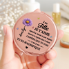 Miroir Compact Personnalisé – Cadeaux D’Anniversaire Personnalisés Pour Fille – Tu Seras Toujours Ma Petite Fille
