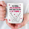 Tasse Personnalisée Effet Impression 3D – Cadeaux Personnalisés D’Anniversaire De Mariage Et De Mariage Pour Mari Et Femme, Pour Lui Et Pour Elle – Ton Amour Est Ma Plus Belle Certitude