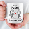 Tasse Personnalisée – Cadeaux D’Anniversaire De Mariage Pour Mari Et Femme, Pour Lui Et Pour Elle – Je T’Aime Même Quand Ça Pue