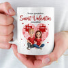 Tasse Personnalisée – Cadeaux D’Anniversaire De Mariage Pour Mari Et Femme, Pour Lui Et Pour Elle – Tu Es La Pièce Manquante De Mon Puzzle