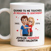 Tasse Personnalisée – Cadeaux D’Anniversaire De Mariage Pour Mari Et Femme, Pour Lui Et Pour Elle – Les Pets Puent, Mais L’Amour Ne Meurt Jamais