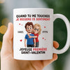 Tasse Personnalisée – Cadeaux D’Anniversaire De Mariage Pour Mari Et Femme, Pour Lui Et Pour Elle – Les Pets Puent, Mais L’Amour Ne Meurt Jamais
