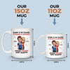 Tasse Personnalisée – Cadeaux D’Anniversaire De Mariage Pour Mari Et Femme, Pour Lui Et Pour Elle – Les Pets Puent, Mais L’Amour Ne Meurt Jamais