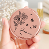 Miroir Compact Personnalisé – Cadeaux D’Anniversaire Personnalisés Pour Fille – Toujours Belle À L’Intérieur Comme À L’Extérieur