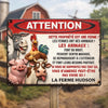 Panneau Métallique Personnalisé Pour La Décoration De La Maison – Cadeaux Pour Vous-Même, Meilleures Amies, Frères Et Sœurs, Membres De La Famille Et Agriculteurs – Cultiver La Terre, C’est Cultiver La Vie
