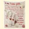 Couverture Personnalisée – Cadeaux D’Anniversaire Personnalisés Pour Petite-Fille, Mamie – Une Année De Plus Entourée D’Amour