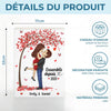 Briques Personnalisées En Forme De Rectangle Vertical – Cadeaux Personnalisés D’Anniversaire Et De Mariage Pour Mari Et Femme, Lui Et Elle – Ton Amour Est Ma Plus Belle Certitude