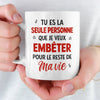 Mug Personnalisée – Cadeaux D’Anniversaire De Mariage Pour Mari Et Femme, Pour Lui Et Pour Elle – Un Amour Stable Et Chaleureux