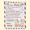 Couverture Personnalisée – Cadeaux D’Anniversaire Personnalisés Pour Petite-Fille, Mamie – Chaque Page De Ta Vie Est Écrite Avec Amour