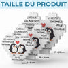Briques Personnalisées En Forme De Cœur Rectangulaire – Cadeaux Personnalisés D’Anniversaire De Mariage Et De Mariage Pour Mari Et Femme, Pour Lui Et Pour Elle – Tu Es Mon Pour Toujours