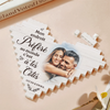 Briques Personnalisées Avec Photo En Forme De Cœur Rectangulaire – Cadeaux Personnalisés D’Anniversaire De Mariage Et De Mariage Pour Mari Et Femme, Pour Lui Et Pour Elle – Là Où Tu Es, Je Me Sens Chez Moi