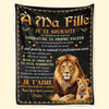 Couverture Personnalisée – Cadeaux D’Anniversaire Personnalisés Pour Papa Et Fille Et Fils – Chaque Page De Ta Vie Est Écrite Avec Amour