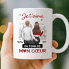 Mug Personnalisée – Cadeaux D’Anniversaire De Mariage Pour Mari Et Femme, Pour Lui Et Pour Elle – Le Désir Nous Unit, L’amour Nous Dévore