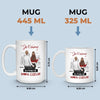 Mug Personnalisée – Cadeaux D’Anniversaire De Mariage Pour Mari Et Femme, Pour Lui Et Pour Elle – Le Désir Nous Unit, L’amour Nous Dévore