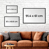 Affiche Horizontale Personnalisée – Cadeaux Personnalisés D’Anniversaire De Mariage Et De Mariage Pour Mari Et Femme, Pour Lui Et Pour Elle – Notre Amour Ne Connaît Pas De Fin