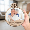 Plaque En Bois Personnalisée À Deux Couches Avec Photo Et Support – Cadeaux D’Anniversaire De Mariage Pour Mari Et Femme, Lui Et Elle – Là Où Tu Es, Tout S’Assemble