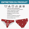 Culotte Femme Personnalisée Avec Photo – Cadeaux D’Anniversaire Et De Mariage Pour Mari Et Femme, Pour Lui Et Pour Elle – Tes Bras Sont Mon Endroit Prefere