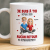 Mug Personnalisée – Cadeaux D’Anniversaire De Mariage Pour Mari Et Femme, Pour Lui Et Pour Elle – Aimer Doucement Chaque Jour