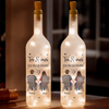 Lampe-Bouteille Personnalisée – Cadeaux D’Anniversaire De Mariage Pour Mari Et Femme, Lui Et Elle – Là Où Commence Notre Calme
