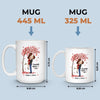 Mug Personnalisé – Cadeaux D’Anniversaire De Mariage Pour Mari Et Femme, Pour Lui Et Pour Elle – Tu Es Ma Moitié