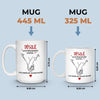 Mug Personnalisé – Cadeaux D’Anniversaire De Mariage Pour Mari Et Femme, Pour Lui Et Pour Elle – Ta Présence Rend Tout Plus Doux